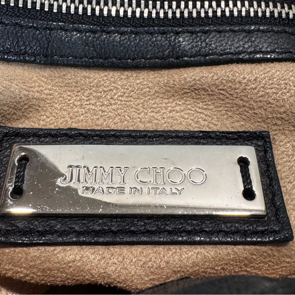 Jimmy Choo Black Shoulder Bag - Picture 13 of 14
